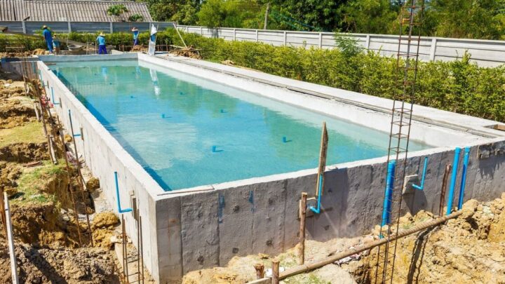Les étapes clés de la construction d’une piscine